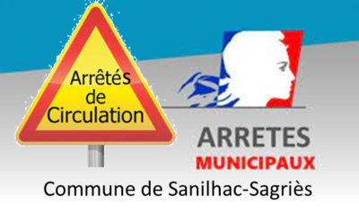 Arrêtés municipaux relatifs à la circulation dans la commune