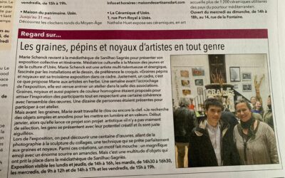 Regard sur… Les graines, pépins et noyaux d’artistes en tout genre