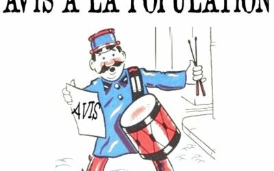 AVIS A LA POPULATION : Factures d’eau